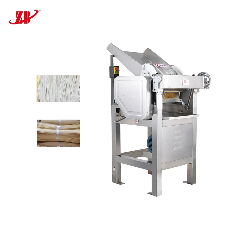 Neue automatische Teigpresse für Zuhause und gewerbe Teigpresse Maschine frische Nudeln Schneidemaschine für Bäckerei Verwendung aus Mehl hergestellt