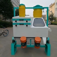 Ligne de production de riz avec décortiqueuse à rouleaux en caoutchouc automatique MLGT25, capacité de 1 à 1,5 tonne/heure, 380V, garantie 1 an