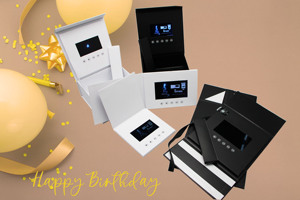 Cos'è la confezione regalo di presentazione della carta Video con schermo LCD personalizzato? - Product Image 6