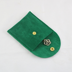 8x8cm Velvet Jewelry Pouch Luxury Suede Jewelry Packaging <b>Gift</b> Bags in Stocks for Jewelry Display - Product Image 5