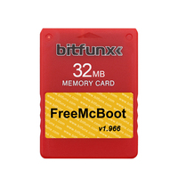 Simpan Data Game Versi Baru 1.966 32MB Gratis Kartu Memori McBoot FMCB untuk Playstation2 PS2