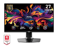 Vente en gros MAG 271QPX QD-OLED E2 27 pouces 2K moniteur de jeu, 2560x1440 (QHD), temps de réponse de 0.03ms, 240Hz, noir véritable