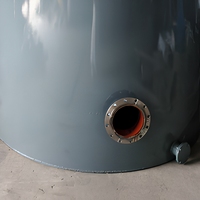 Cuve d'agitation pour lixiviation CIP de l'or, équipement de mélange minéral XB2500, cuve à boue à double impeller, traitement anticorrosion