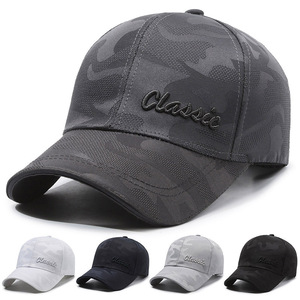 Classic Mesh <b>Baseball</b> <b>Cap</b> Unisex Breathable Sun Protection Outdoor Hat Lightweight Polyester Camouflage Design - Product Image 1
