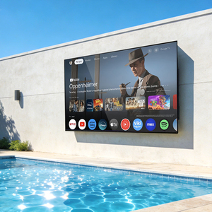 ทีวีกลางแจ้งกันน้ำ IP65 ทนทุกสภาพอากาศ ภาพคมชัดระดับ 4K ป้องกันแสงสะท้อน พร้อมระบบปฏิบัติการ Android ความสว่าง 3500 Nits จอแสดงผลเชิงพาณิชย์ ขนาด 55 นิ้ว รุ่น 6 - Product Image 1