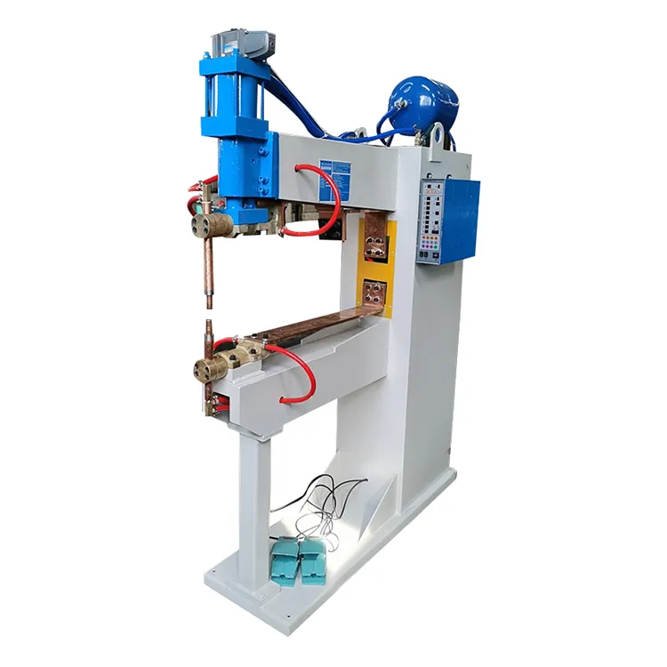 Chinese made pedal hardware wire spot welding machine can quickly and easily weld fan iron mesh cover