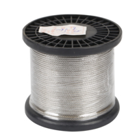 Drahtseil Hart draht Ss 304 beschichteter Runds trang Stahl Edelstahl 1*7/7*19 Silber Aisi 304 1 6 Mm 5mm 300 Serie 2B Suyang