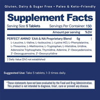 Bestseller Nutrition Sportive : Complément en Comprimés de 5000mg de 8 Acides Aminés Essentiels, Incluant Tous les 3 Acides Aminés à Chaîne Ramifiée (BCAA) et Suppléments à Base de Plantes