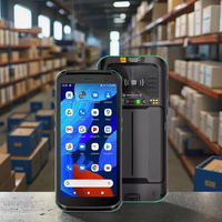 5.5 pouces Android 13 PDA Terminal de données Mobile 2D Scanner de codes à barres GMS GPS NFC pour entrepôt logistique Stock de données mobiles portables