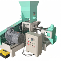 Usine de granulation automatique à fonctionnement stable pour aliments flottants pour poissons et extrudeuse d'aliments aquatiques