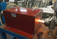 Máquina de recocido de tubos de acero inoxidable de alta precisión Hangao con control PLC inteligente fuera de línea, caja de engranajes, motor y bomba.