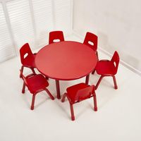 Meubles de jardin d'enfants ensemble de table et de chaise en plastique pour enfants bureau d'étude table de devoirs bureau d'apprentissage pour la maternelle