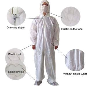 Chine Usine Jetable Type 5 6 Standard Combinaisons De Protection Combinaison Jetable Combinaison Jetable Imperméable À L'eau - Product Image 4