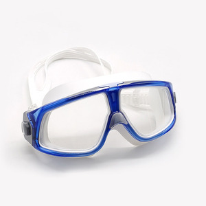 <span class=keywords><strong>Occhialini</strong></span> da <span class=keywords><strong>Nuoto</strong></span> da <span class=keywords><strong>Uomo</strong></span> Antiappannamento, Impermeabili, con Montatura Grande, in Silicone, Anti-perdita, per Piscina e Gara - Product Image 2