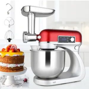 5 IN 1 Home kitchen 800W impastatrice aid 5L 8L 10L mixer stand food mixers for bakery with dough hook