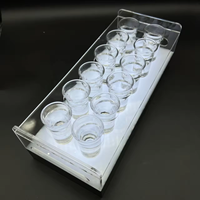Usine En Gros Bouteille Glorificateurs Led Base De Lumière pour Ktv Bar Acrylique Petit Verre Présentateur Présentateur