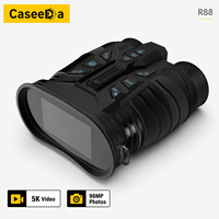 Gafas de Visión Nocturna Térmica para Caza R88 con Altímetro GPS, Binoculares de Fusión Multimodo, Batería de 5000 mAh para Búsqueda y Rescate