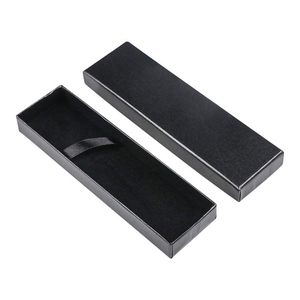 New Arrival Black Packaging Small Gift Box Factory Wholesale Cardboard Pencil Box