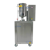 Machine de remplissage et d'emballage verticale pour sachets de crème de miel, beurre de tomate, piment, tamarin, shampoing en stick, pâte de chocolat et sauce