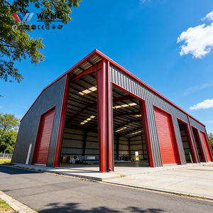 Edificio de Estructura de Acero Resistente a Sismos, Sección Metálica de Alta Resistencia, Comercial, Fábrica, Almacén, Apartamento, Hospital, Eficiente - Product Image 1