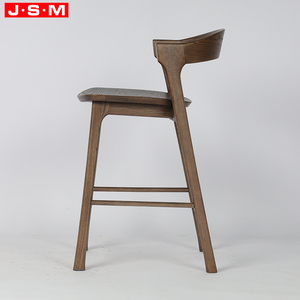 Taburetes de Bar Modernos para Cocina con Respaldo, Silla de Bar de Madera Nórdica de Lujo, <span class=keywords><strong>Taburete</strong></span> de Bar Moderno - Product Image 3