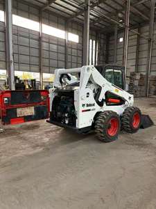 Chargeuse compacte Bobcat S650 d'occasion de haute qualité, meilleure vente de machines de construction avec chargeur frontal S160 S180 S300 en vente - Product Image 2