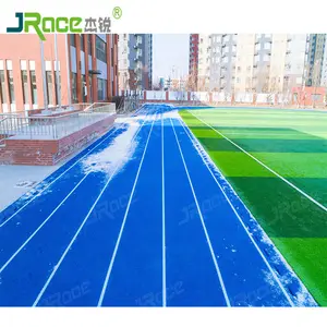 Başak dayanıklı plastik zemin atletik koşu pisti için açık spor alanı