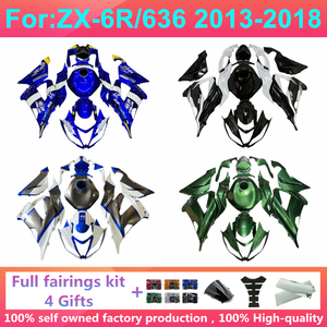 Nuevo Kit Completo de Carenado para Motocicleta ABS, Compatible con Zx6r 636 Zx-6r 2013 2014 2015 2016 2017 2018, Kits de Carenado, Carrocería Zx-6r/636 2013- - Product Image 4