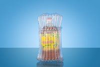 Sac à bulles de protection de colonne d'air en matériau PE et PA personnalisé en gros