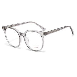 Lunettes photogray unisexes <span class=keywords><strong>anti</strong></span>-reflets bloqueur de <span class=keywords><strong>lumière</strong></span> <span class=keywords><strong>bleue</strong></span> intérieur <span class=keywords><strong>anti</strong></span>-soleil extérieur TR90 insert métallique rond jambe charnière en métal - Product Image 3
