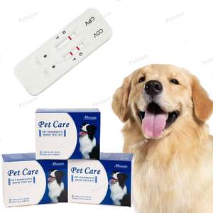 Alta Qualidade Canina <span class=keywords><strong>Parvo</strong></span>-Distemper Vírus Antígeno Rápido Teste CDV & CPV - Product Image 1