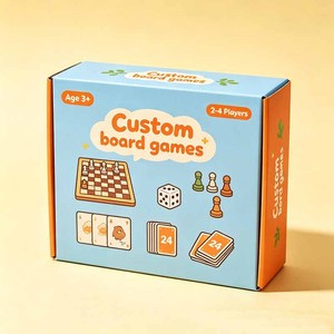 Juego de mesa de rol personalizado OEM en cartón de color con impresión CMYK para niños y adultos - caja de regalo educativa - Product Image 2