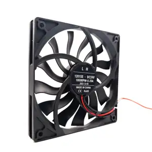 High Quality Axial Flow Fan 12015S 24V 0.2A 1800RPM Porous bearing DC Brushless Axial Cooling Fan Kitchen Exhaust Fan