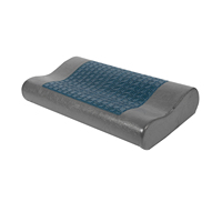 Modernes ergonomisches Kühlgel-Memory-Schaum-Rechteckkissen mit Bambusfaserbezug, abnehmbar, anpassbar, für heiße Schläfer, maschinenwaschbar