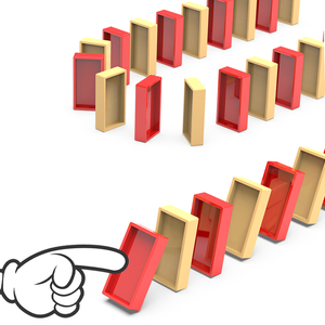 Divertente e Colorato Trenino a Vapore Domino per Bambini, Set di <span class=keywords><strong>Blocchi</strong></span> Domino, Gioco di Costruzione e Impilamento con Luci - Product Image 3