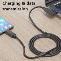 Cable de Carga Rápida USB-C a C en Ángulo Recto de 90 Grados, 5A 100W PD, con Transferencia de Datos USB 3.2 Gen2 de 10Gbps, Inteligente, 1m