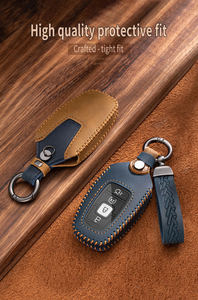 Funda de Cuero Personalizada con Logotipo para Llave Inteligente de Auto, Carcasa para Llave de Lincoln Mk3 Icz Mkc Mkz Navigator Mkx, Accesorios - Product Image 6