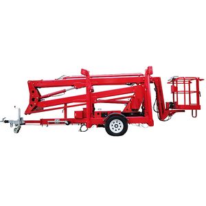 2026 UNW Chinese Factory Towable Telescopic <strong>Boom</strong> <strong>Lift</strong>, 12-24m Height Working Platform, Mobile Lifting Equipment For Sale - Product Image 2