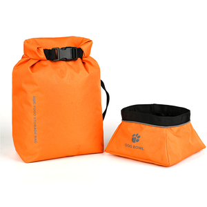 똥 가방 디스펜서 나일론 개 치료 파우치 개 치료 식품 가방 사용자 정의 방수 디자이너 개 산책 가방 - Product Image 2