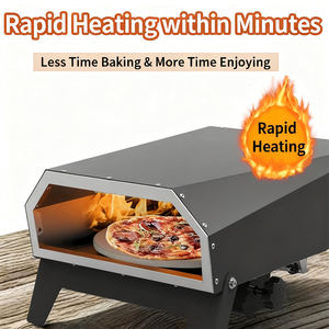 <span class=keywords><strong>Four</strong></span> à pizza au propane professionnel de 12 pouces en acier inoxydable, autonome, pour usage extérieur, idéal pour hôtels, foyers et voitures - Product Image 3