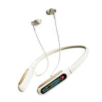 Headphone In-Ear Smart Sports 50 Jam Waktu Putar JL HiFi Stereo Nirkabel Layar Digital AI Headset Tipe C Tahan Air IPX-4