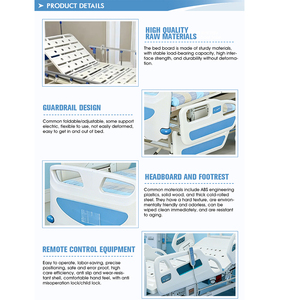 <span class=keywords><strong>Lit</strong></span> médical manuel en métal de haute qualité pour patients, vente en gros d'usine, idéal pour les soins hospitaliers - Product Image 5