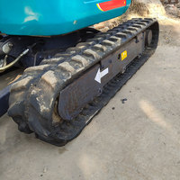 Excavadora usada Mini KUBOTA en las mejores condiciones, 1,5 toneladas, excelente funcionamiento de segunda mano con excavadoras usadas de buena calidad de Japón
