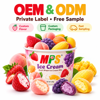 Grosir es krim mangga 75g aneka rasa harga pabrik penjualan laris es krim beku kualitas Premium harga murah