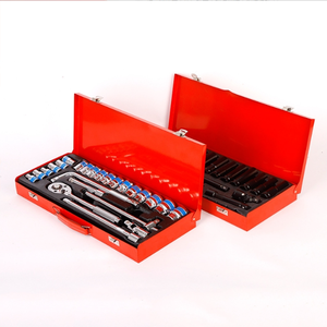ชุดเครื่องมือซ่อมรถยนต์ครบชุดในกล่องเหล็ก - ชุดประแจวงล้อแบบเร็ว <span class=keywords><strong>24</strong></span> ชิ้น - Product Image 1