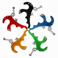 Déclencheur portable en alliage d'aluminium à 3-4 doigts avec logo personnalisé HT Factory pour la chasse, le tir et le tir à l'arc, pour applications sportives