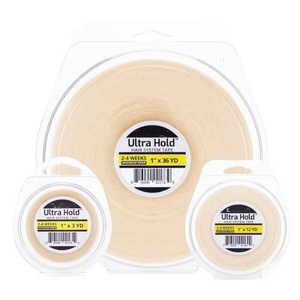 Ruban de bonne qualité Ultra Hold en dentelle <span class=keywords><strong>colle</strong></span> Double face perruque adhésif étanche système de cheveux ruban pour hommes femmes toupet cheveux humains - Product Image 2