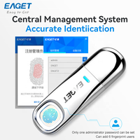 EAGET Custom Metal OTG 64GB 128GB 256GB Memori USB 3.0 Pendrive Flashdisk Sidik Jari USB Flash Drive