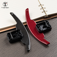 Palette de changement de vitesse de volant de voiture de remplacement adaptée pour BMW M Series F80 F82 M3 M4 Palette de changement de vitesse en fibre de carbone
