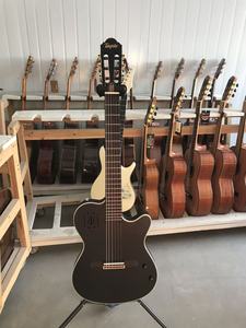 Silent <b>Guitar</b> <b>Classical</b> CG100 39 Inches Matte Finishing 6-<b>String</b> Nylon <b>String</b> Fretboard - Product Image 5